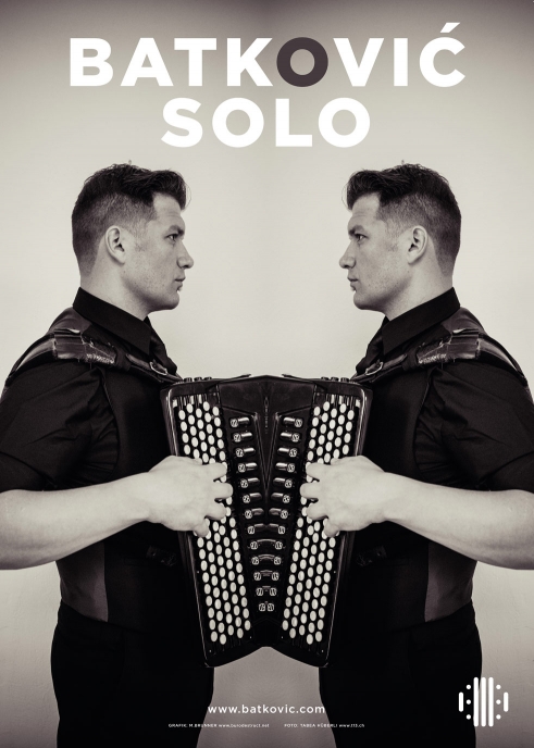 Batkovic Solo CD concert poster