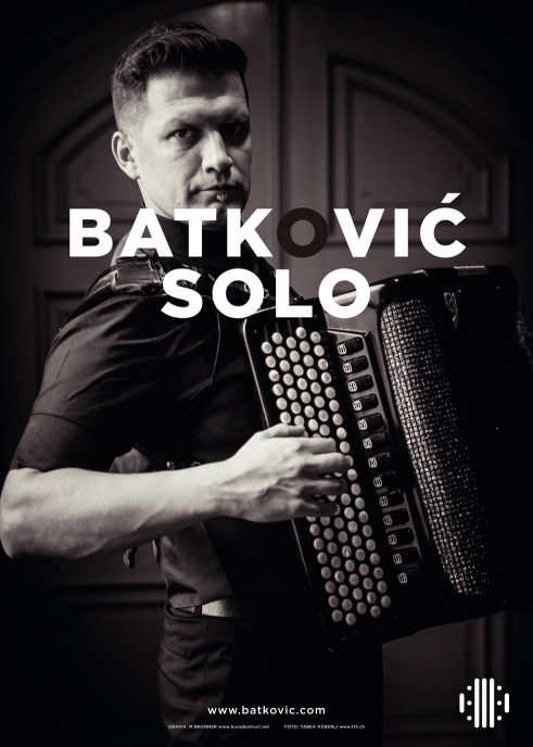 Batković Solo concert poster