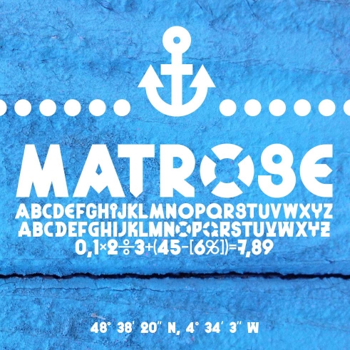 BD Matrose font