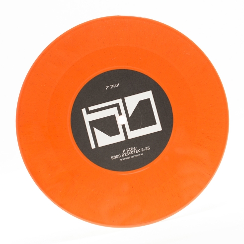 Büro Discotec orange vinyl 7" inch single