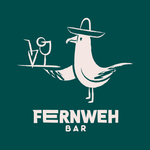 Fernweh Bar logotype negative