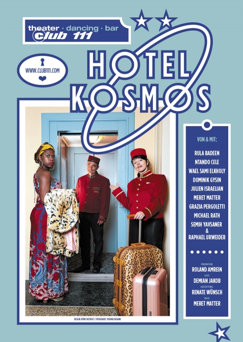 Hotel Kosmos Theater Club 111 poster A2