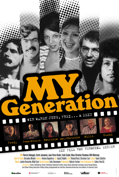 Movie poster My Genereation – a film by Veronika Minder 2012