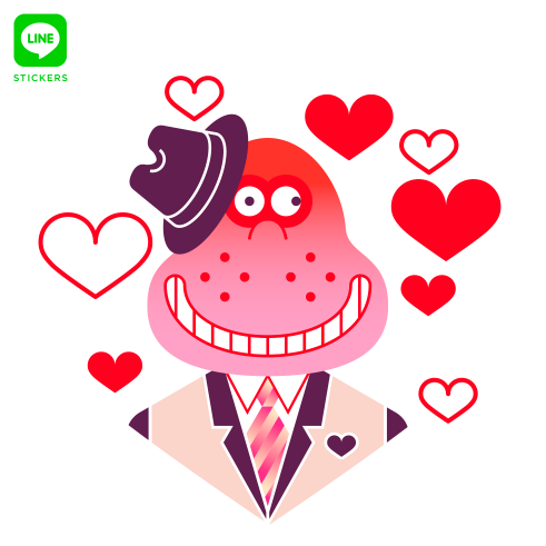 BD Monsieur Poire LINE sticker pack