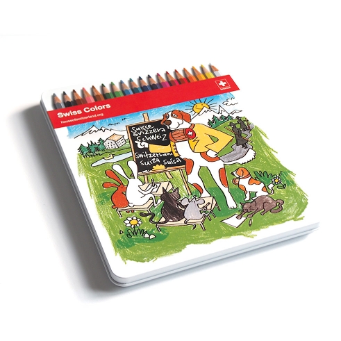 Swiss Coloring Book