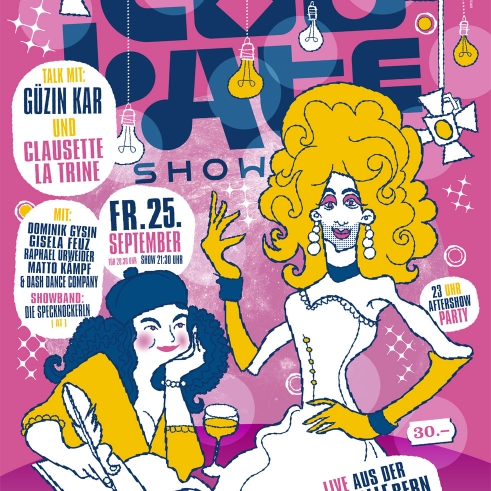 Too Late Show 6 poster