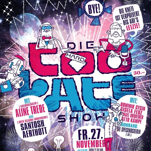 Too Late Show 8 poster