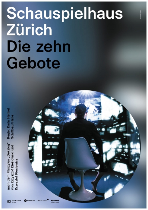 Schauspielhaus Zürich Die zehn Gebote poster