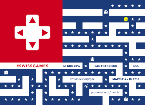 Swiss Games at GDC 2016 flyer