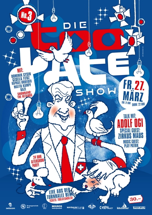Too Late Show 3 poster 