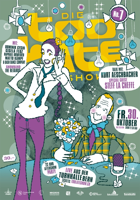Too Late Show 7 poster