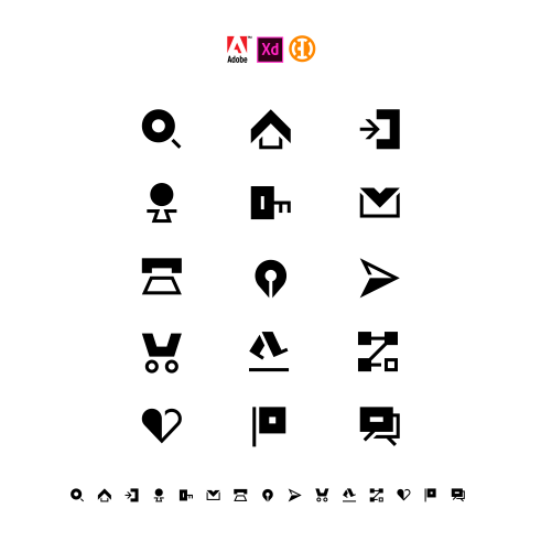 Adobe Xd Icon Kit by Büro Destruct