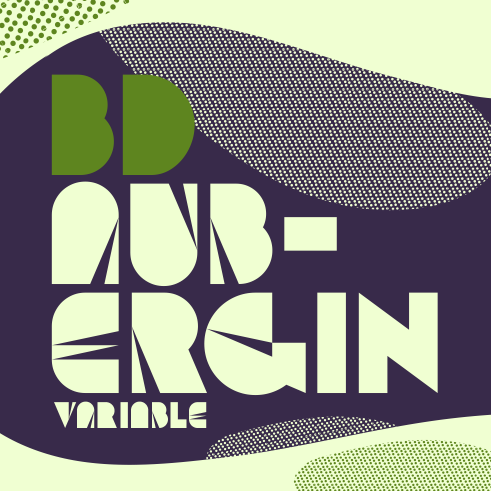 BD Aubergin font