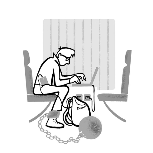 dazwischen book illustration