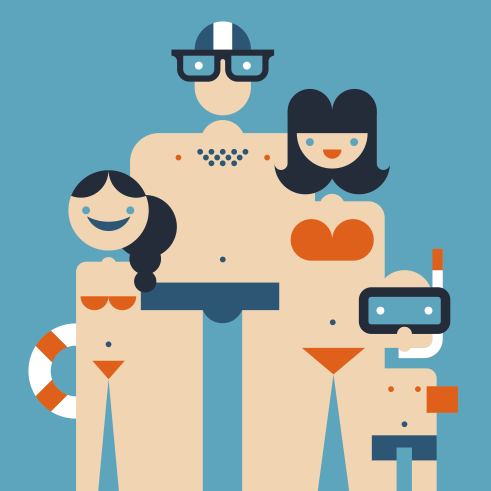 BD Beach Family
