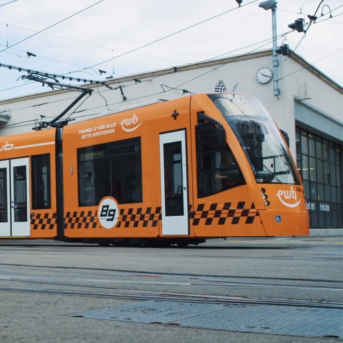 Formel ewb tram design