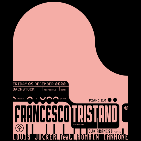 Francesco Tristano poster 2022