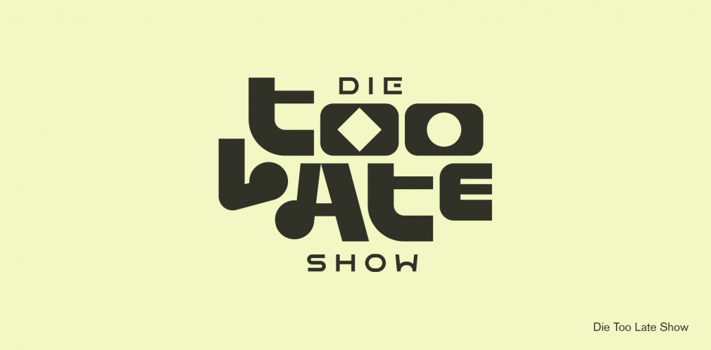 Too Late Show logotype