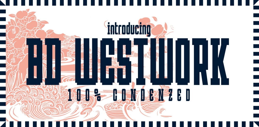 BD Westwork typedifferent font