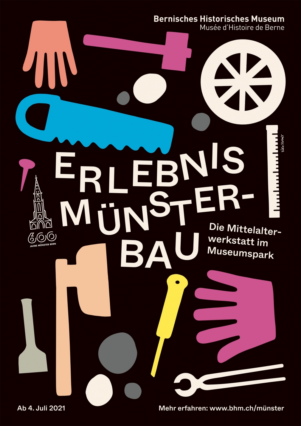 Erlebnis Münsterbau, BHM poster