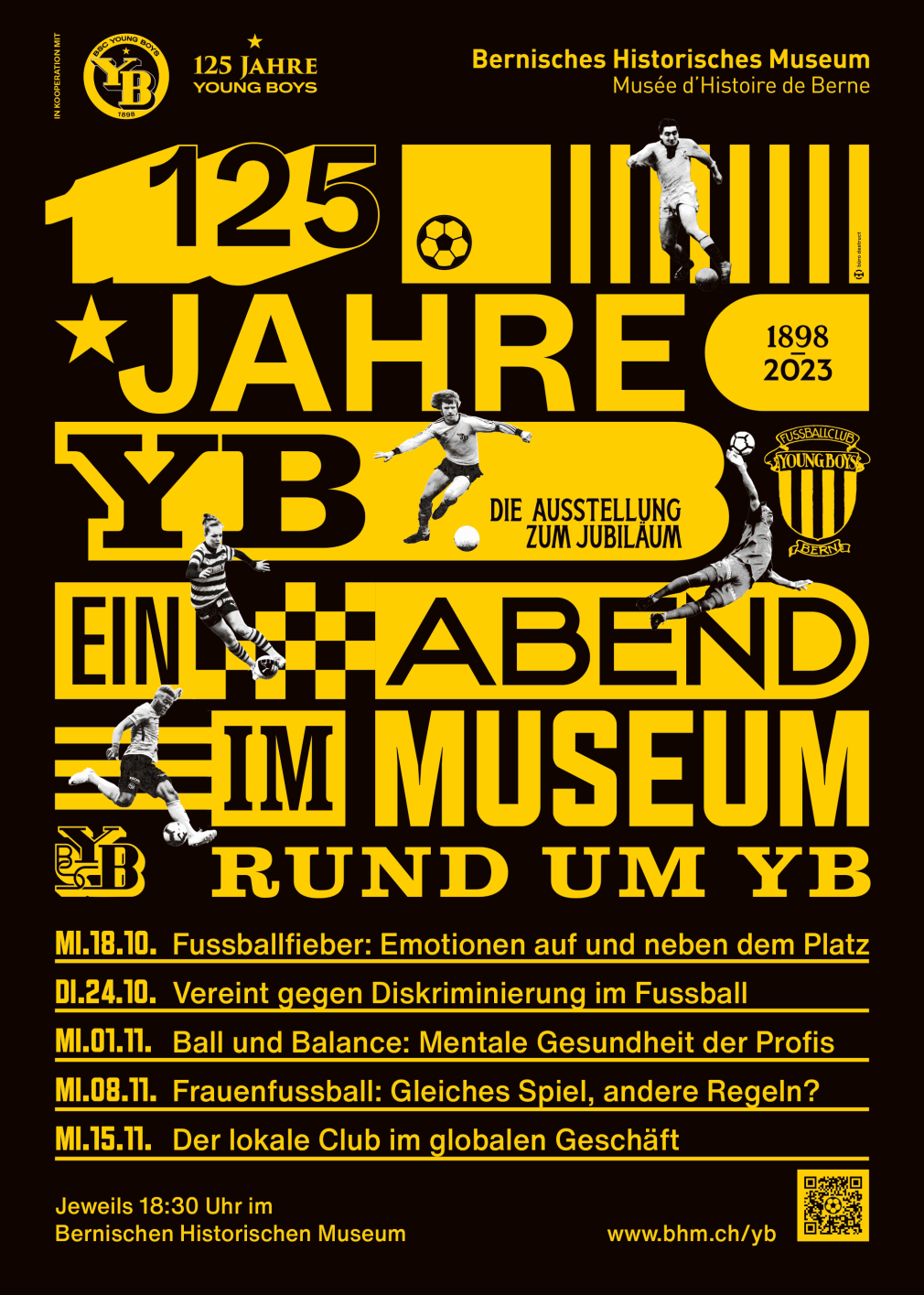 125 Years YB  – Bern & the Young Boys – Ein Abend im Museum F4 poster