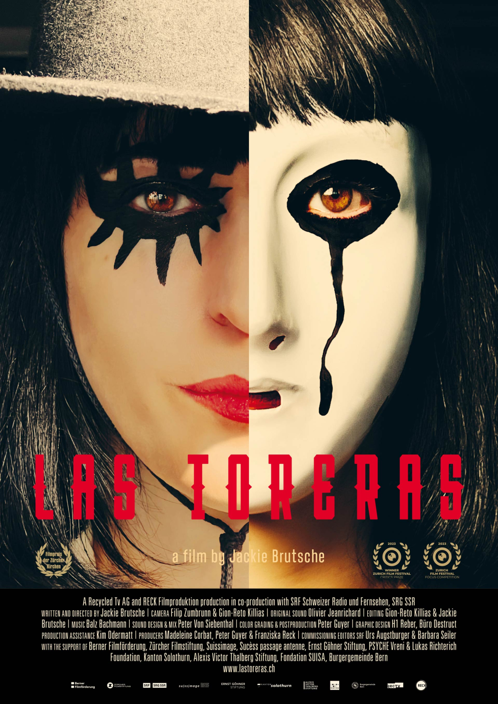 Movie poster Las Toreras – a film by Jackie Brutsche 2023