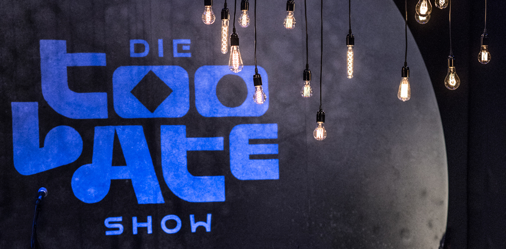 Die Too Late Show logotype