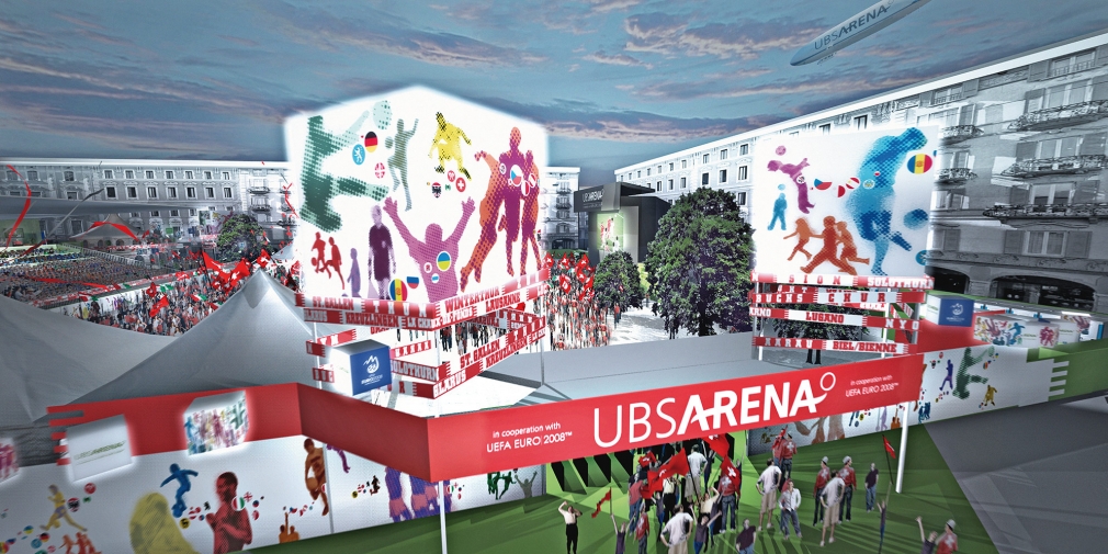 UBS Arena entrance mood
