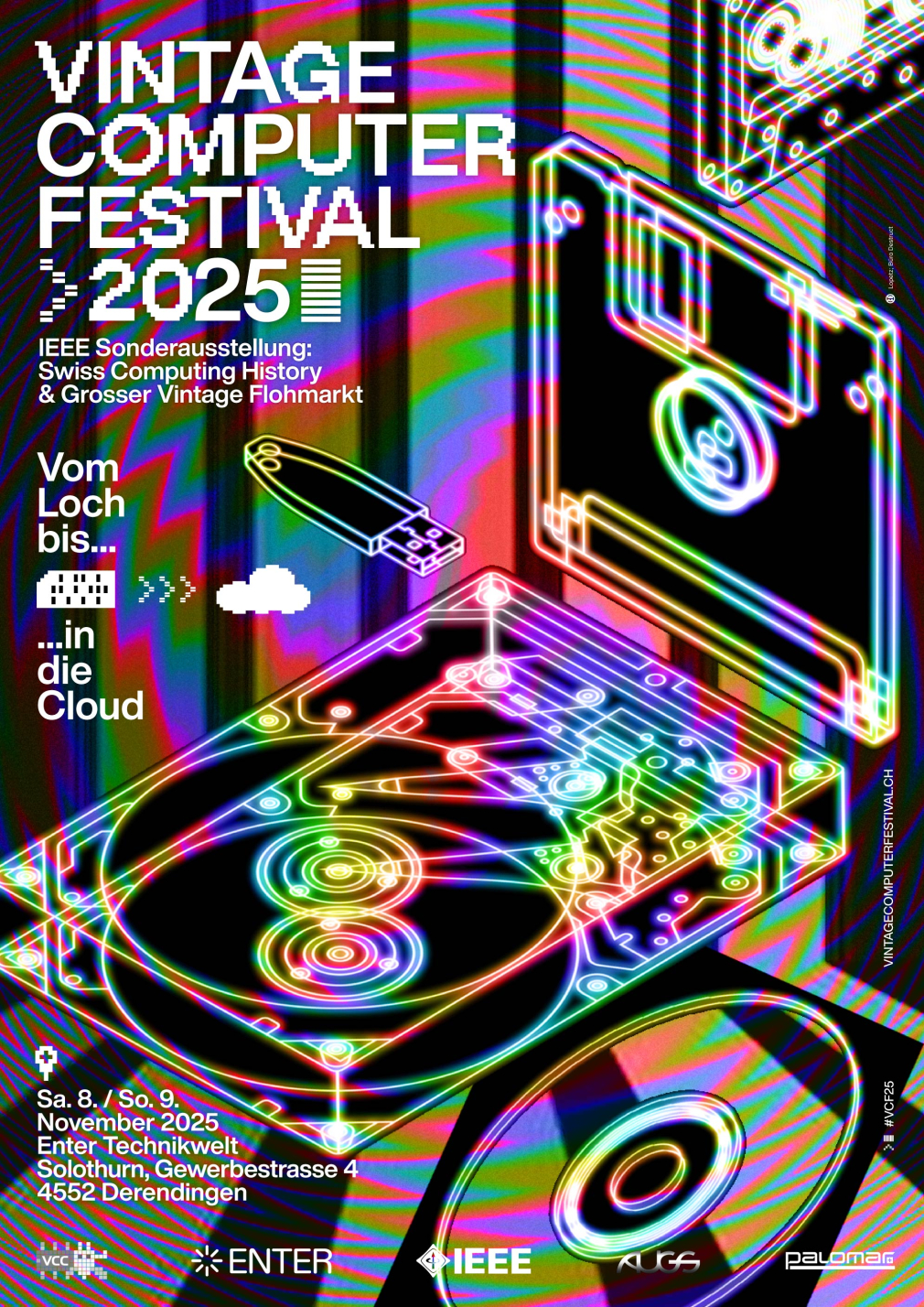 Vintage Computer Festival Enter 2025 poster